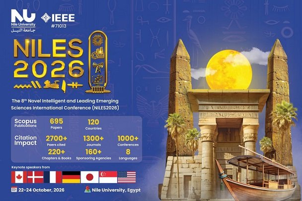جامعة النيل تنظم وتستضيف النسخة الثامنة من مؤتمر NILES بمشاركة 24 دولة وأكثر من 400 بحث علمي